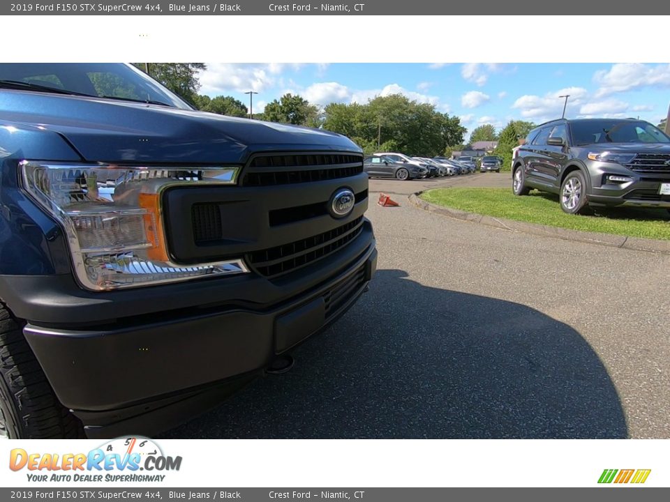 2019 Ford F150 STX SuperCrew 4x4 Blue Jeans / Black Photo #27