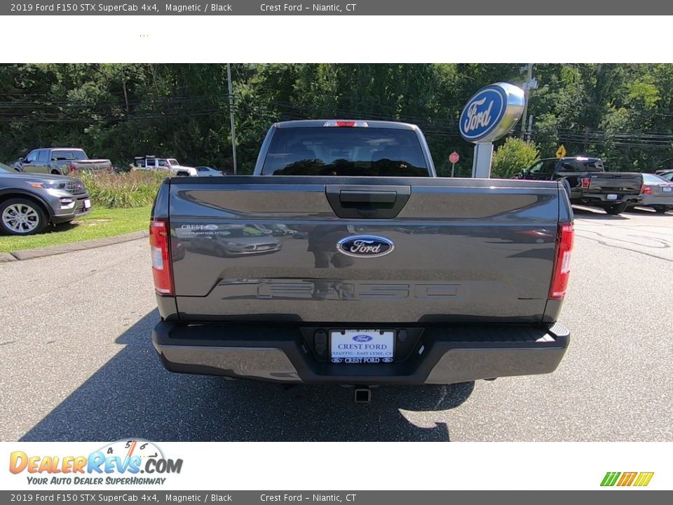 2019 Ford F150 STX SuperCab 4x4 Magnetic / Black Photo #6