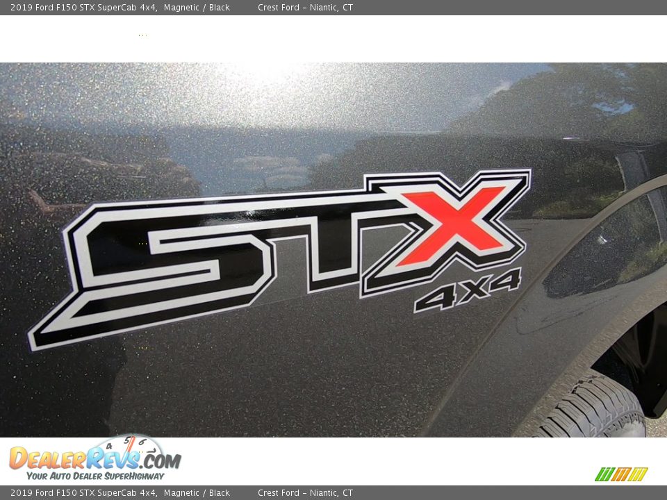2019 Ford F150 STX SuperCab 4x4 Magnetic / Black Photo #9