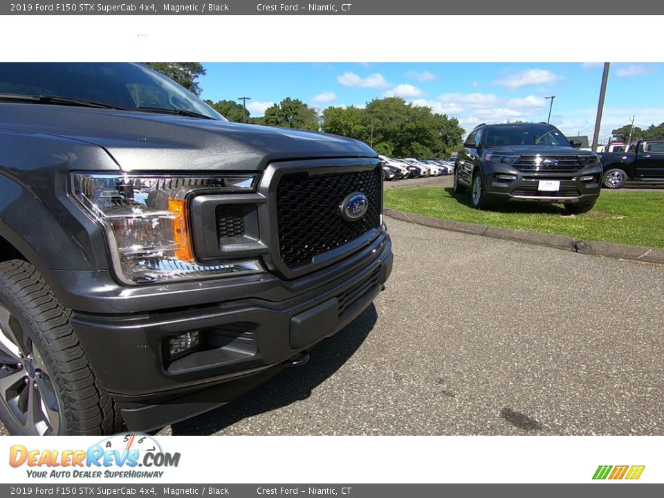 2019 Ford F150 STX SuperCab 4x4 Magnetic / Black Photo #27