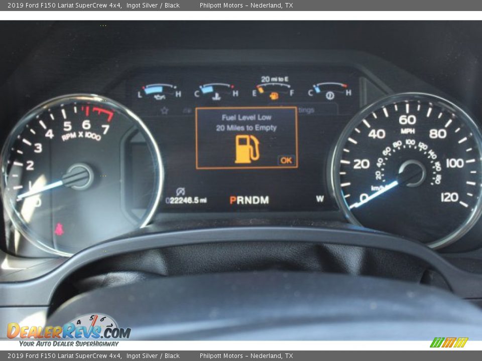 2019 Ford F150 Lariat SuperCrew 4x4 Ingot Silver / Black Photo #13