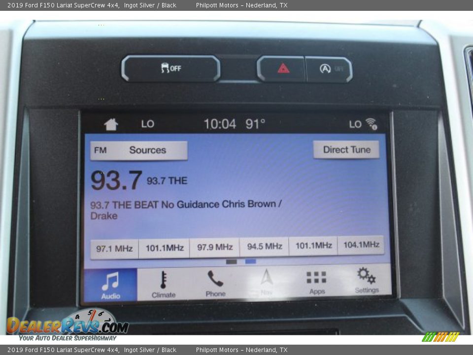 2019 Ford F150 Lariat SuperCrew 4x4 Ingot Silver / Black Photo #15