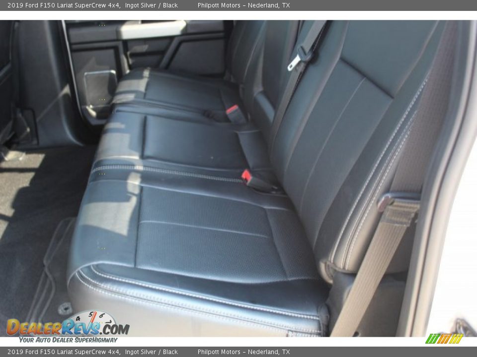 2019 Ford F150 Lariat SuperCrew 4x4 Ingot Silver / Black Photo #19