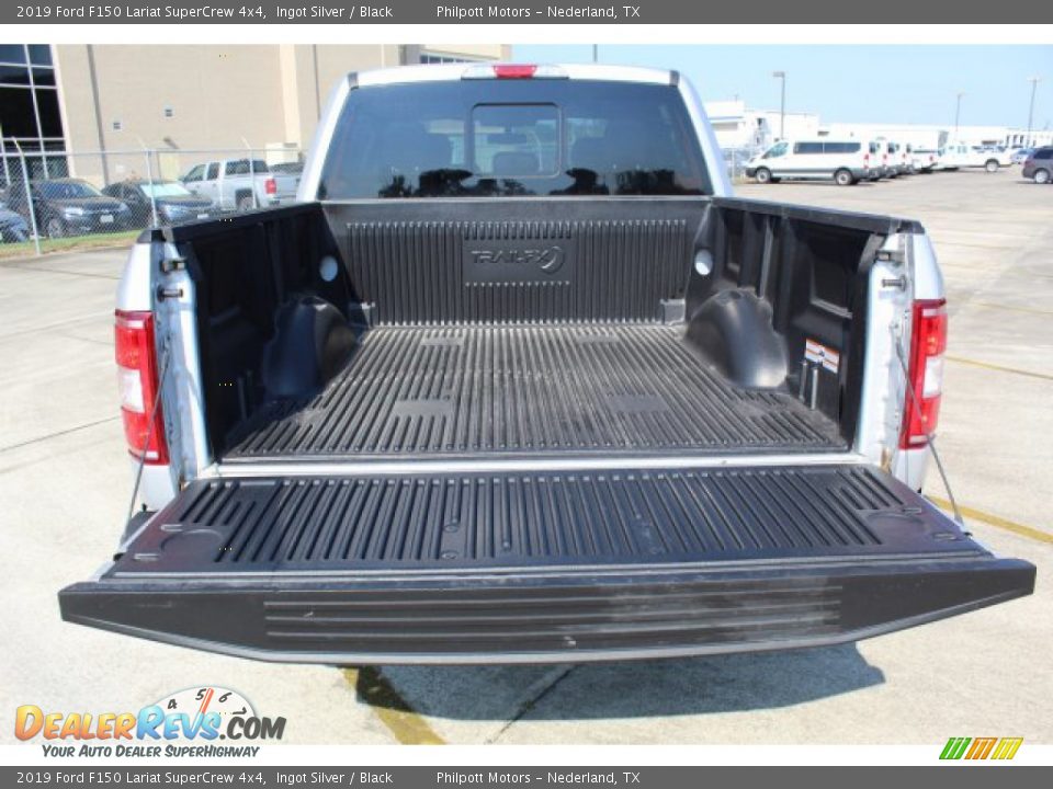 2019 Ford F150 Lariat SuperCrew 4x4 Ingot Silver / Black Photo #22