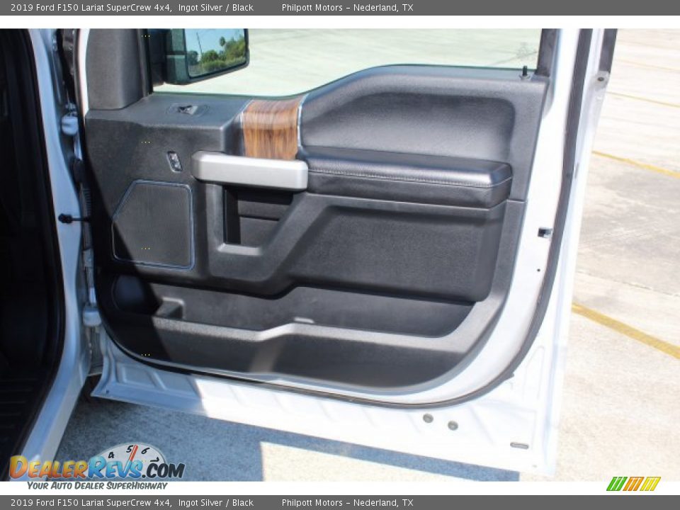 2019 Ford F150 Lariat SuperCrew 4x4 Ingot Silver / Black Photo #25