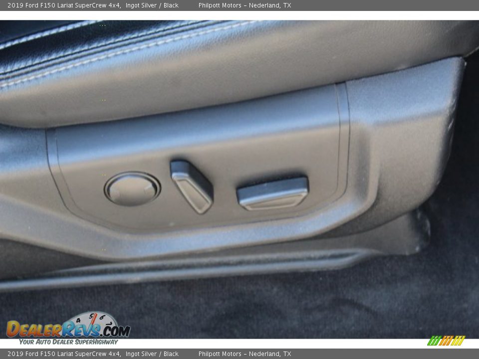 2019 Ford F150 Lariat SuperCrew 4x4 Ingot Silver / Black Photo #27