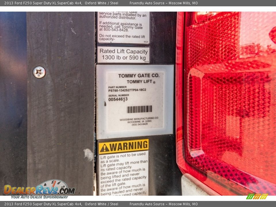 2013 Ford F250 Super Duty XL SuperCab 4x4 Oxford White / Steel Photo #20