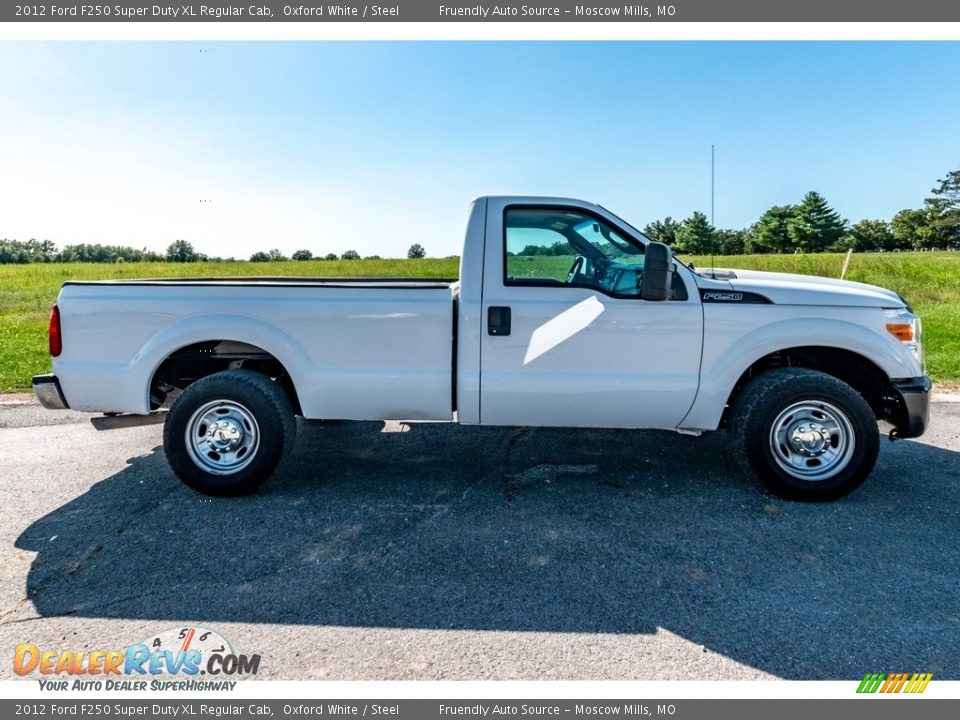 2012 Ford F250 Super Duty XL Regular Cab Oxford White / Steel Photo #3