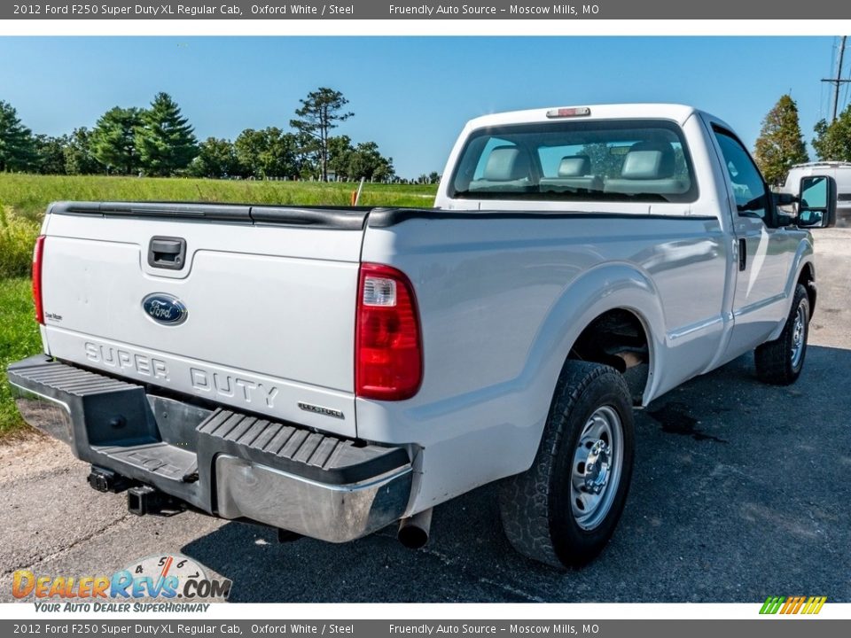 2012 Ford F250 Super Duty XL Regular Cab Oxford White / Steel Photo #4