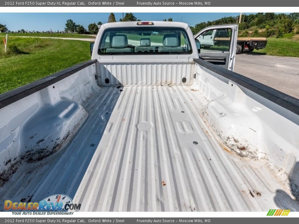 2012 Ford F250 Super Duty XL Regular Cab Oxford White / Steel Photo #15