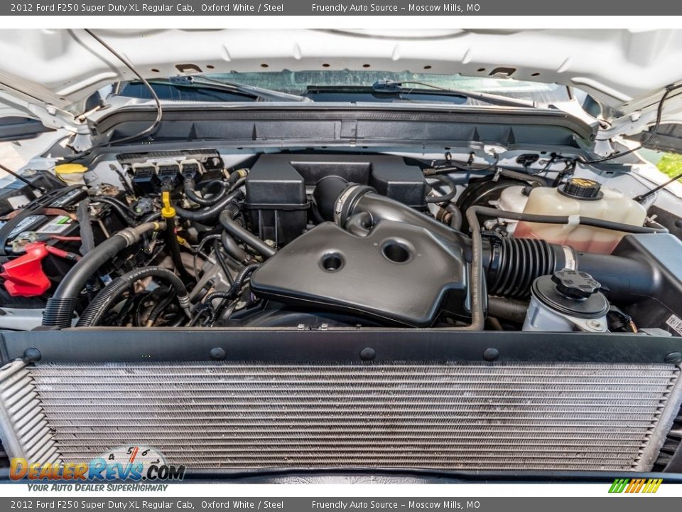 2012 Ford F250 Super Duty XL Regular Cab Oxford White / Steel Photo #18