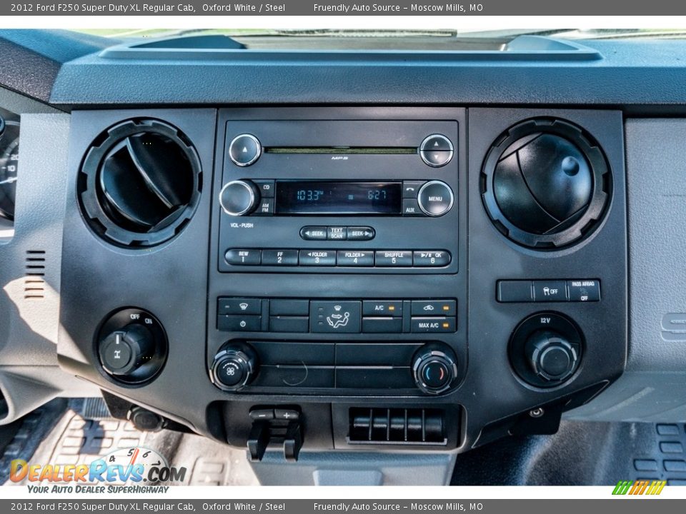 2012 Ford F250 Super Duty XL Regular Cab Oxford White / Steel Photo #28