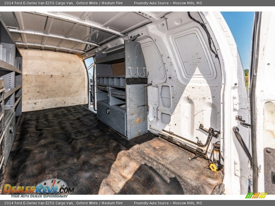 2014 Ford E-Series Van E250 Cargo Van Oxford White / Medium Flint Photo #23
