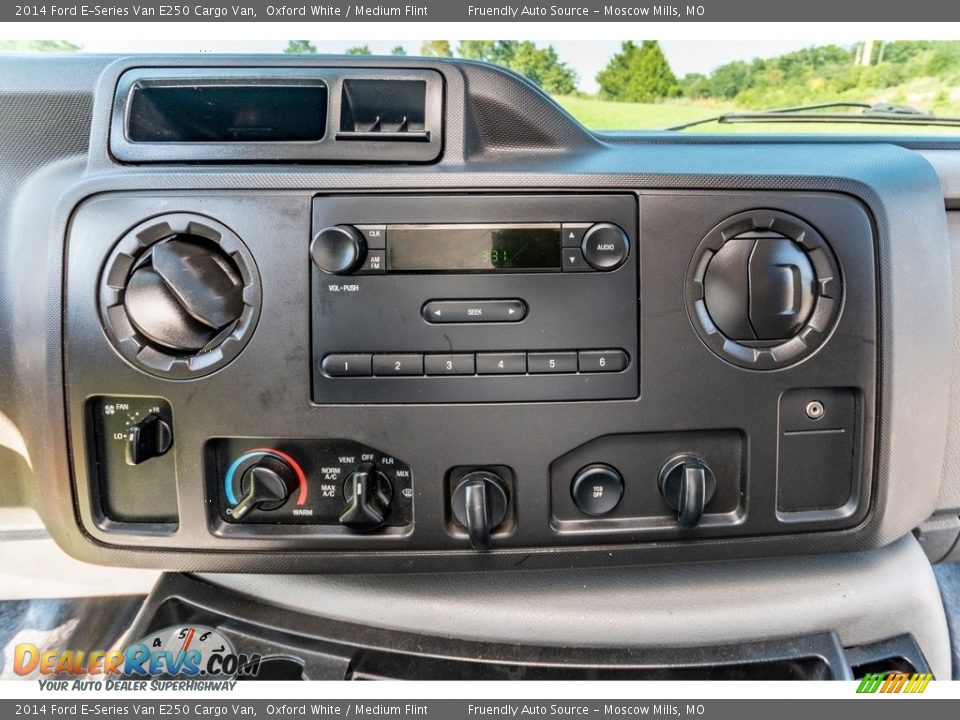 2014 Ford E-Series Van E250 Cargo Van Oxford White / Medium Flint Photo #34