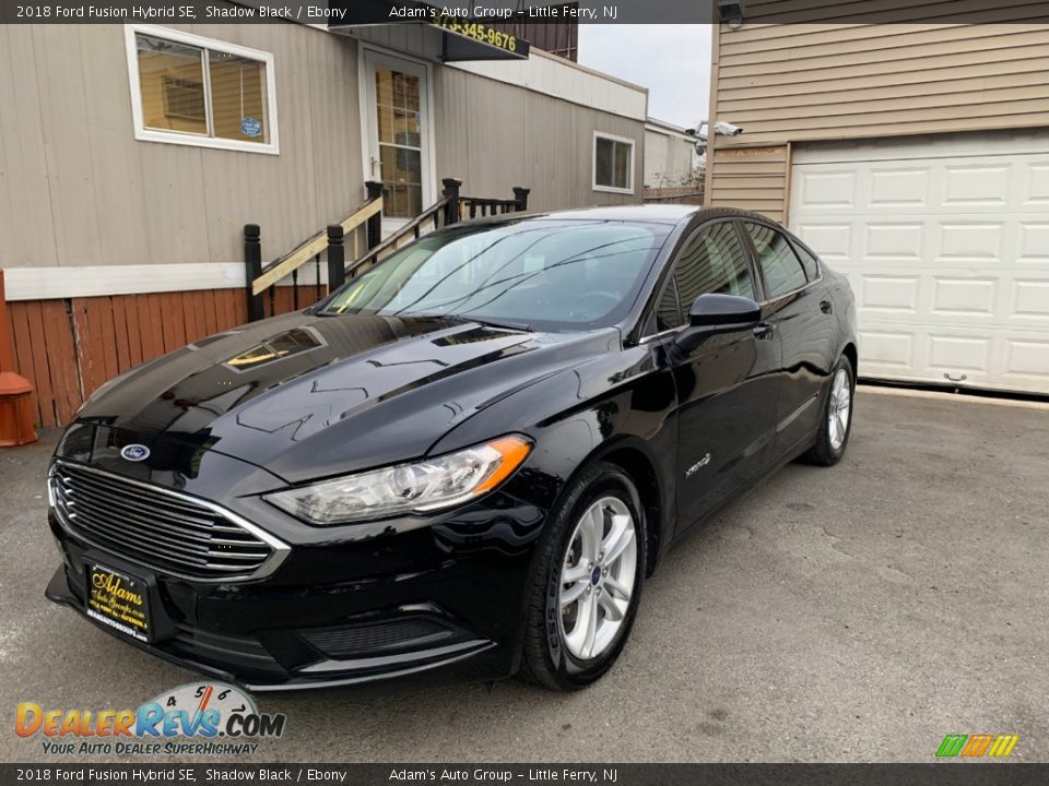 2018 Ford Fusion Hybrid SE Shadow Black / Ebony Photo #1