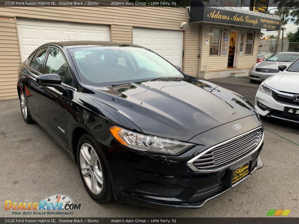 2018 Ford Fusion Hybrid SE Shadow Black / Ebony Photo #3