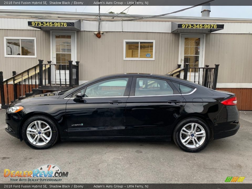 2018 Ford Fusion Hybrid SE Shadow Black / Ebony Photo #7