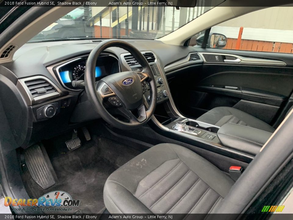2018 Ford Fusion Hybrid SE Shadow Black / Ebony Photo #8