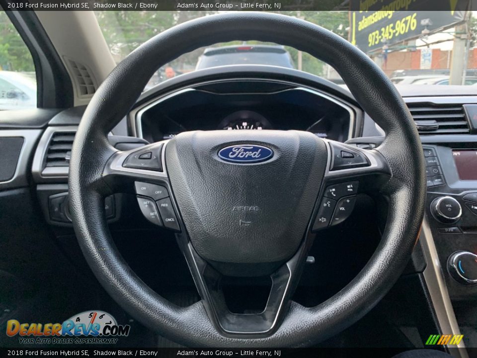2018 Ford Fusion Hybrid SE Shadow Black / Ebony Photo #9