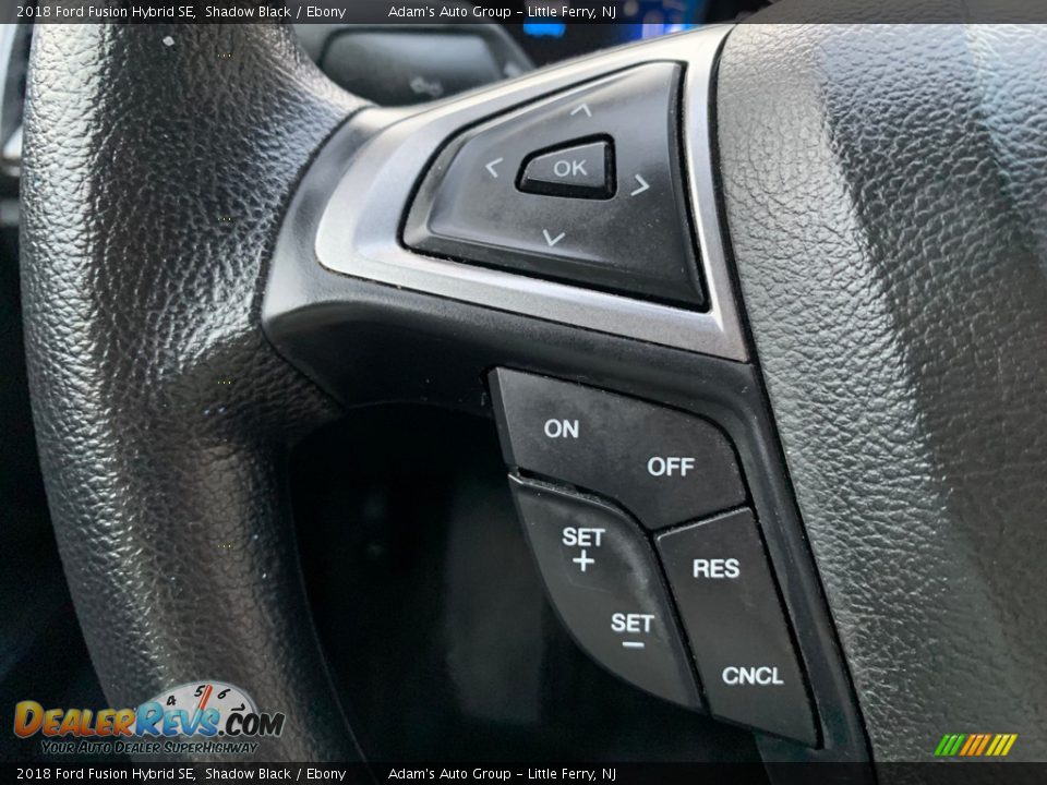 2018 Ford Fusion Hybrid SE Shadow Black / Ebony Photo #11