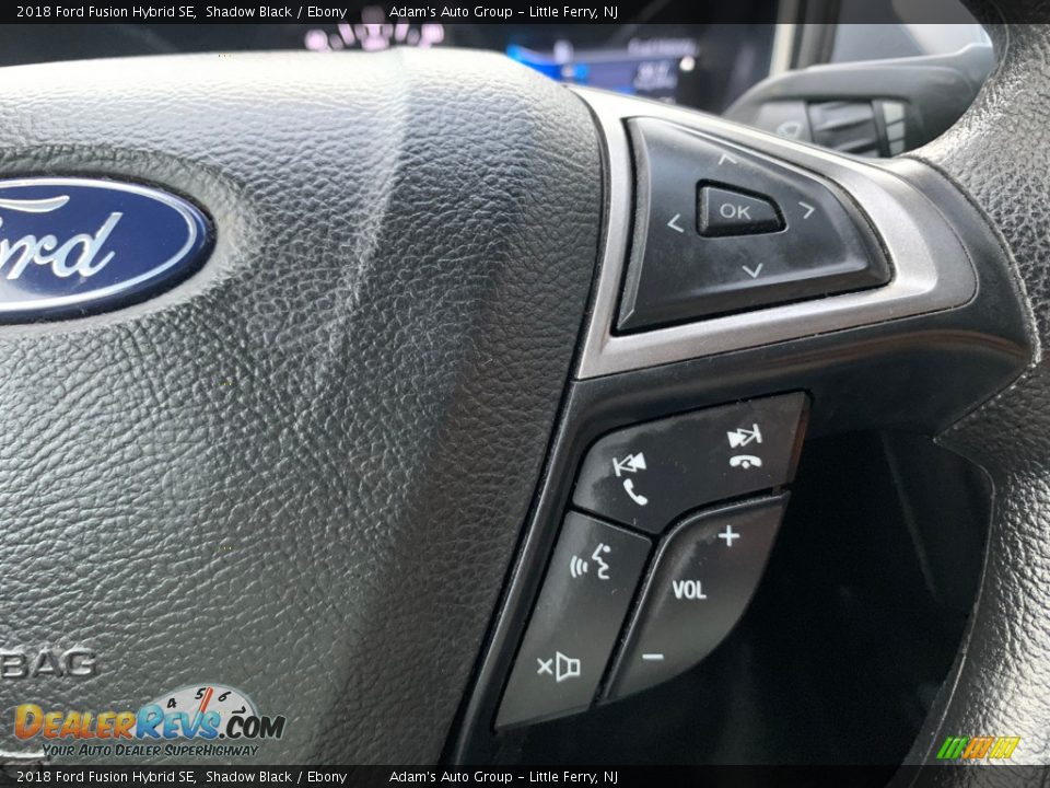 2018 Ford Fusion Hybrid SE Shadow Black / Ebony Photo #12
