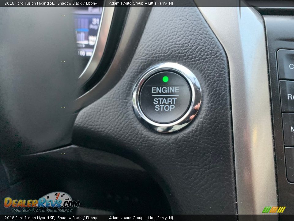 2018 Ford Fusion Hybrid SE Shadow Black / Ebony Photo #13