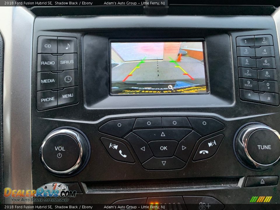 2018 Ford Fusion Hybrid SE Shadow Black / Ebony Photo #14