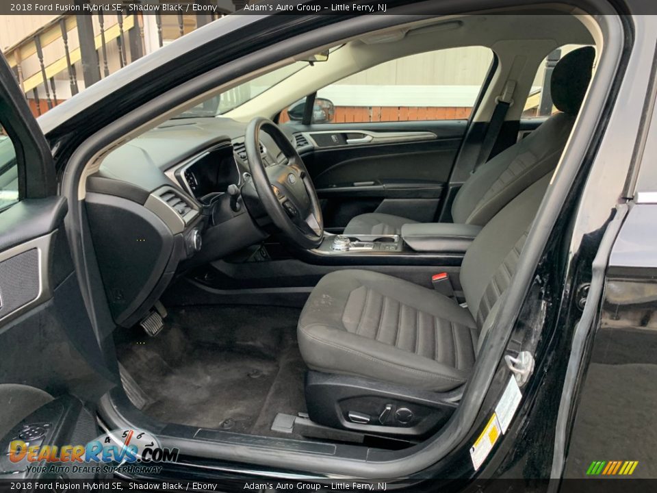 2018 Ford Fusion Hybrid SE Shadow Black / Ebony Photo #17
