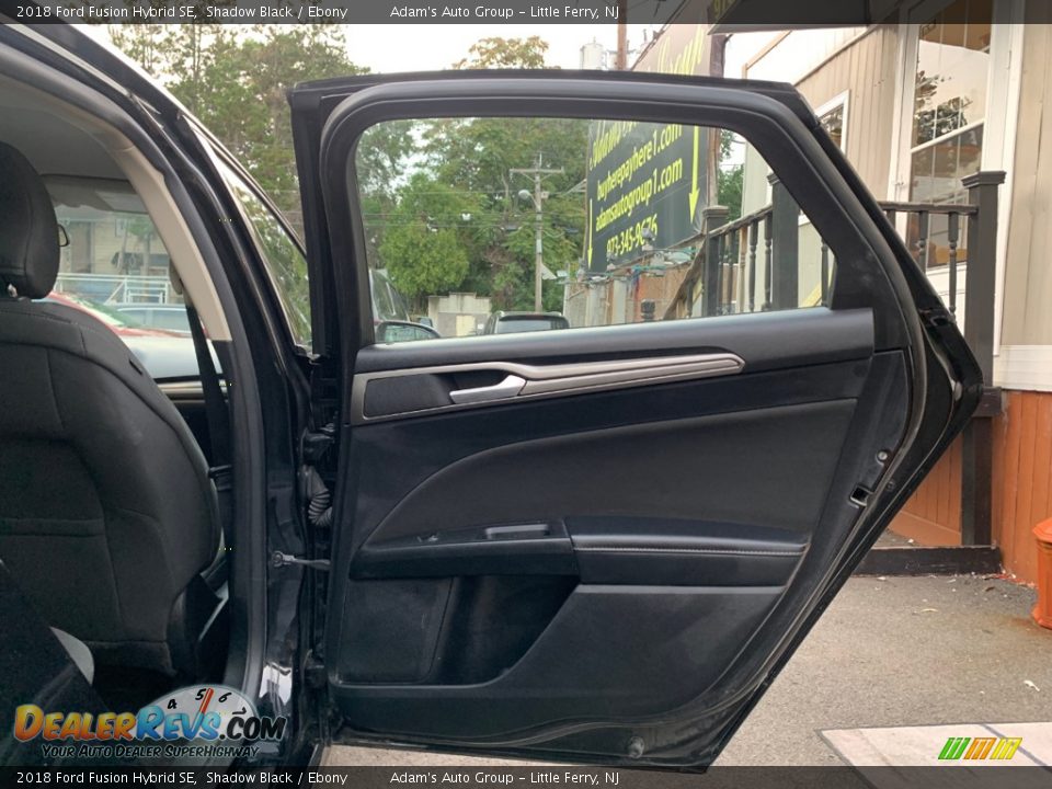 2018 Ford Fusion Hybrid SE Shadow Black / Ebony Photo #21