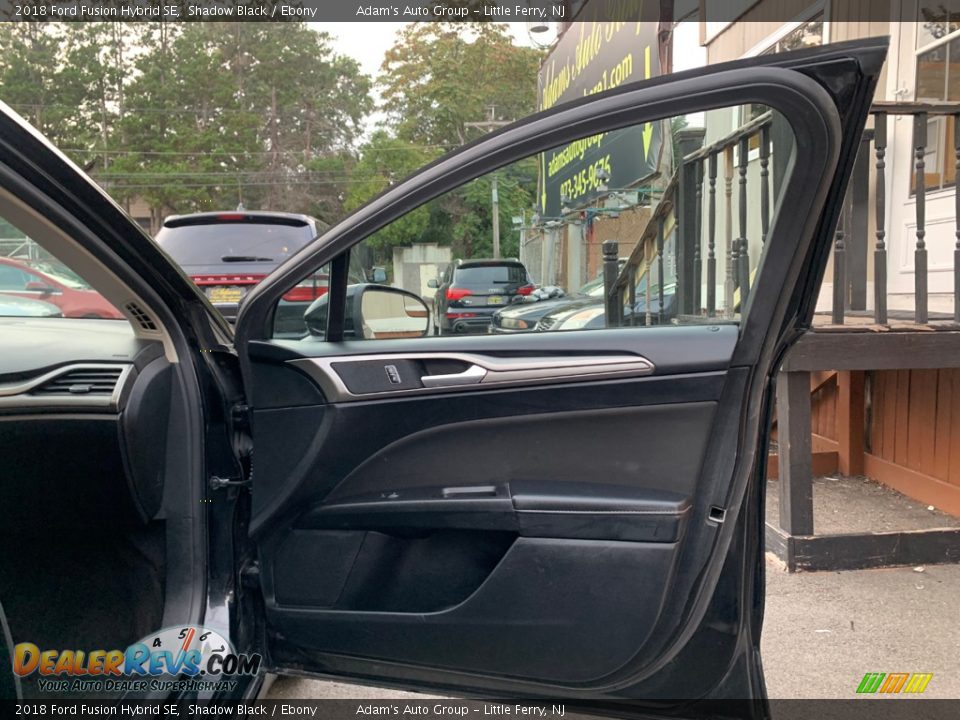 2018 Ford Fusion Hybrid SE Shadow Black / Ebony Photo #23