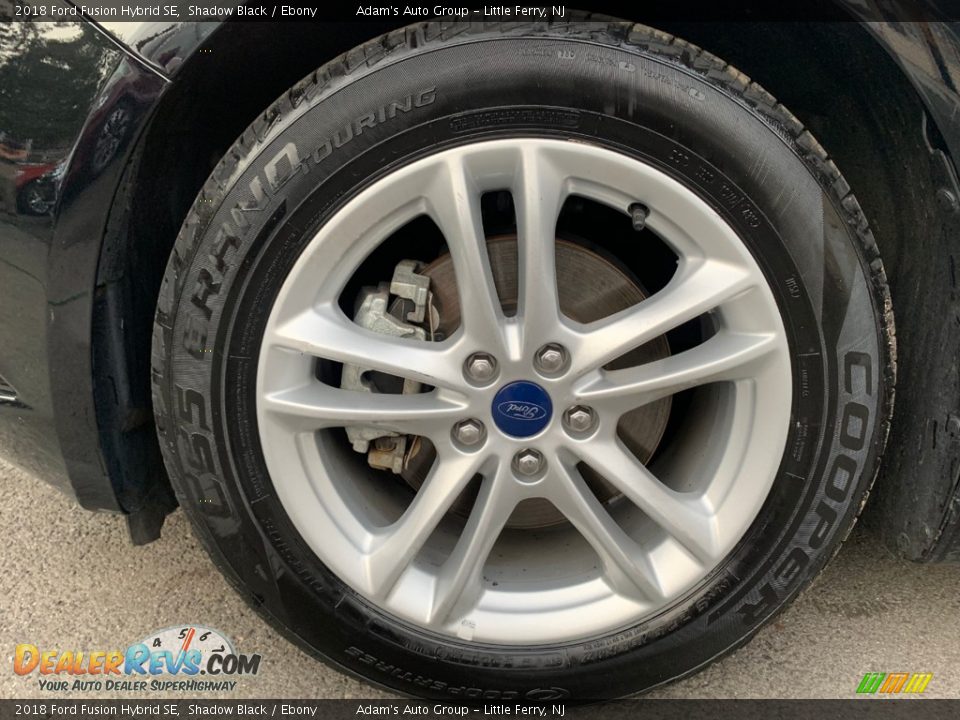 2018 Ford Fusion Hybrid SE Shadow Black / Ebony Photo #27