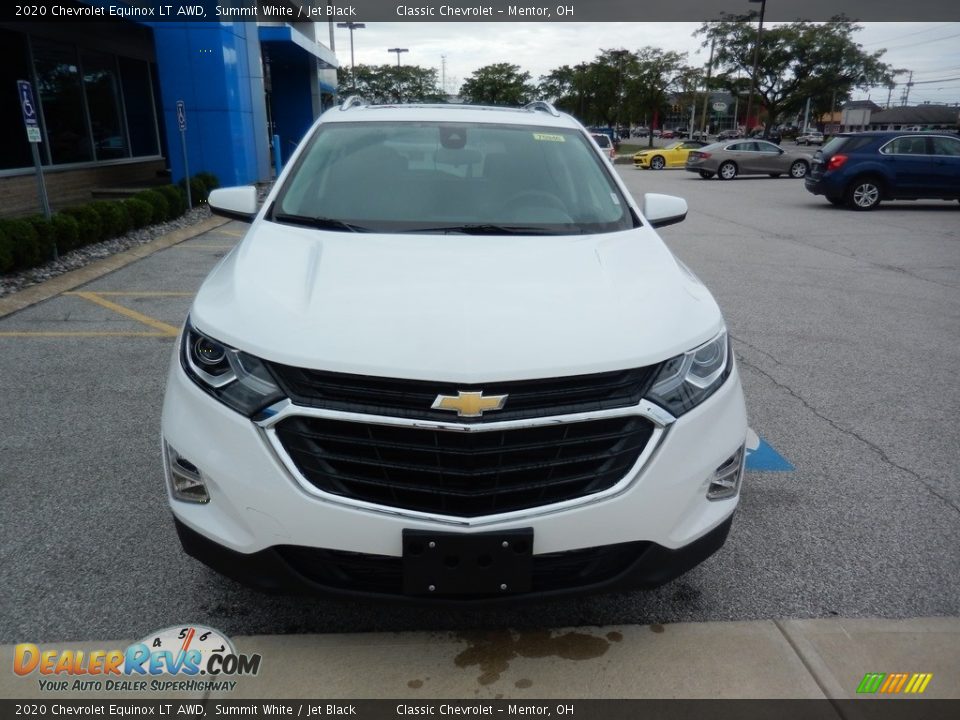 2020 Chevrolet Equinox LT AWD Summit White / Jet Black Photo #2