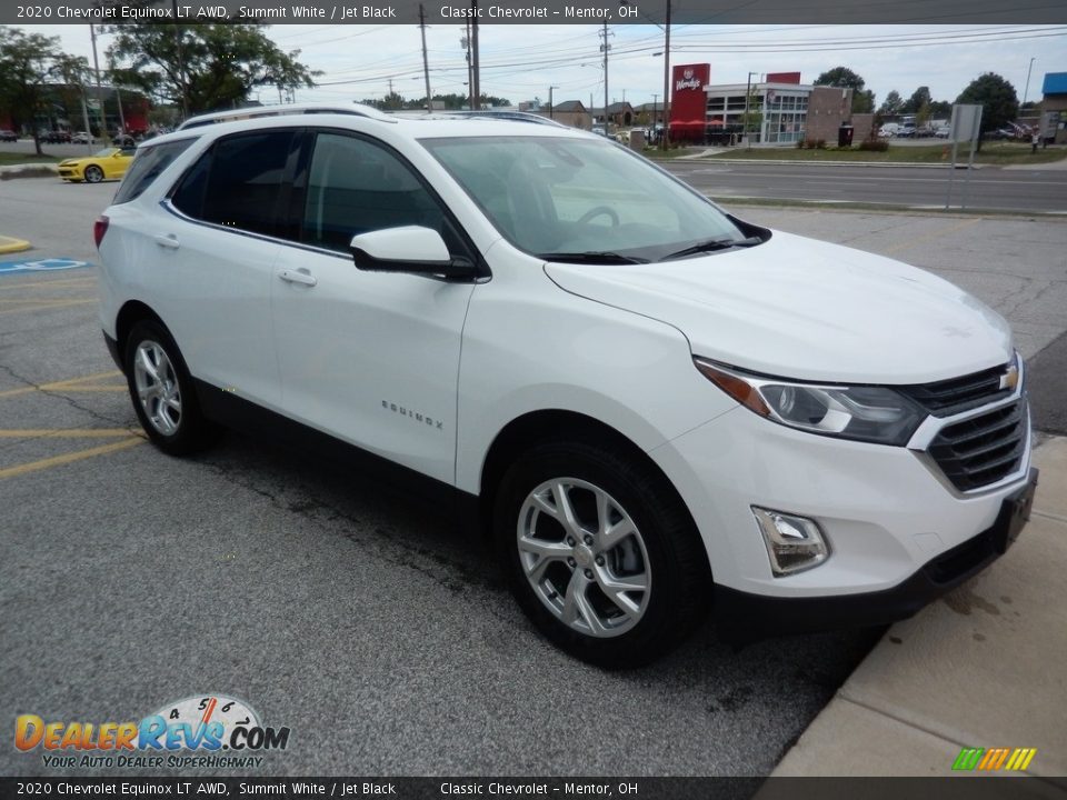 2020 Chevrolet Equinox LT AWD Summit White / Jet Black Photo #3