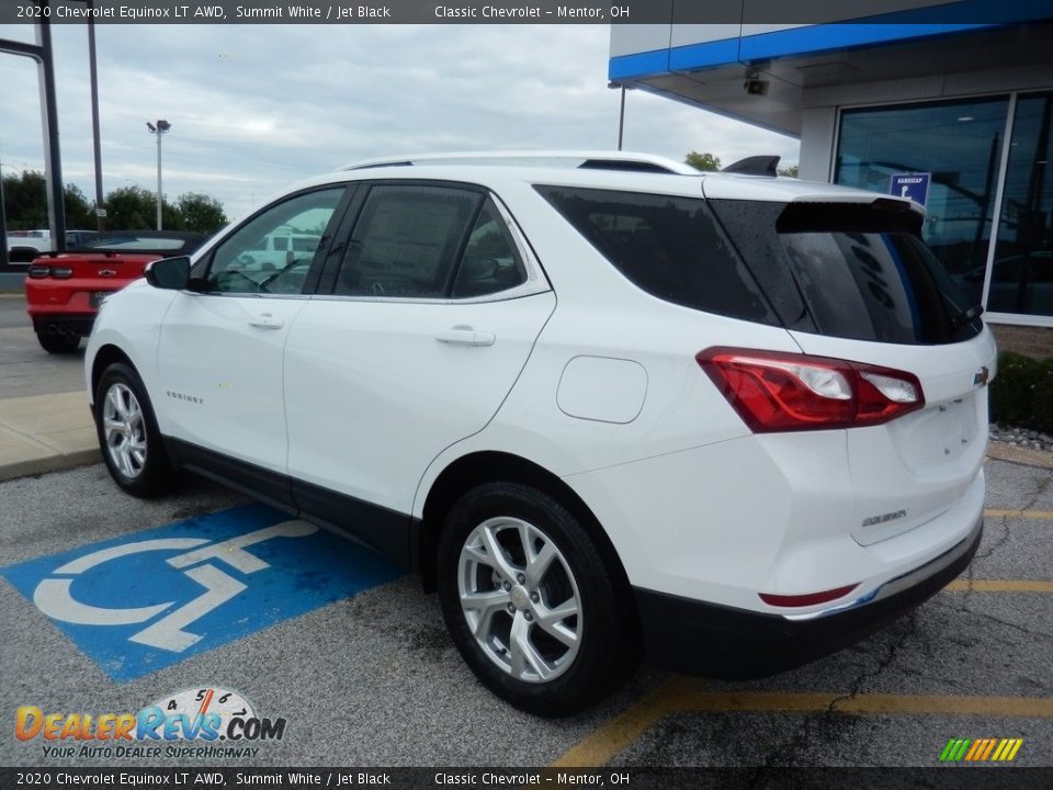 2020 Chevrolet Equinox LT AWD Summit White / Jet Black Photo #5