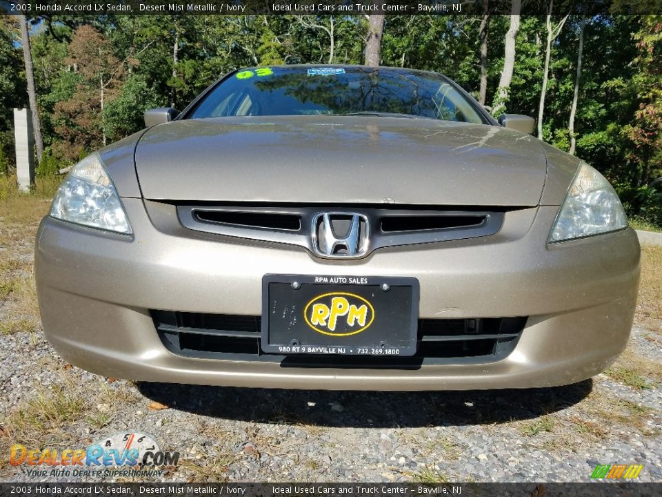 2003 Honda Accord LX Sedan Desert Mist Metallic / Ivory Photo #8