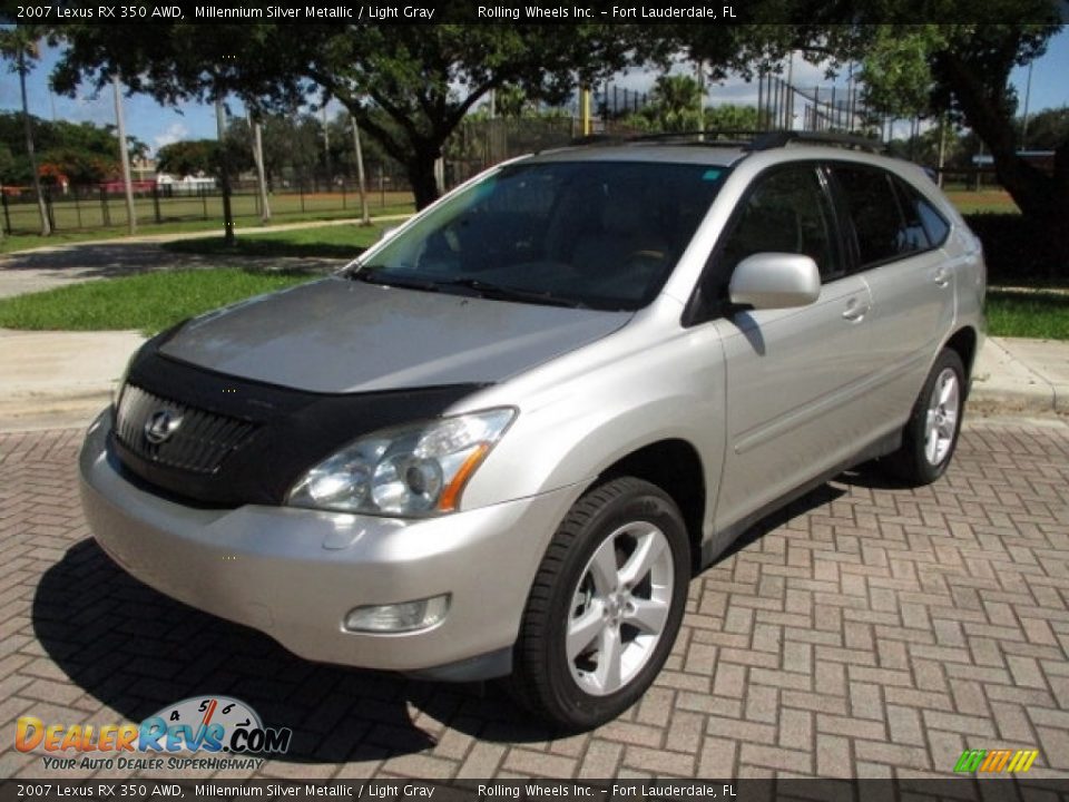 2007 Lexus RX 350 AWD Millennium Silver Metallic / Light Gray Photo #1