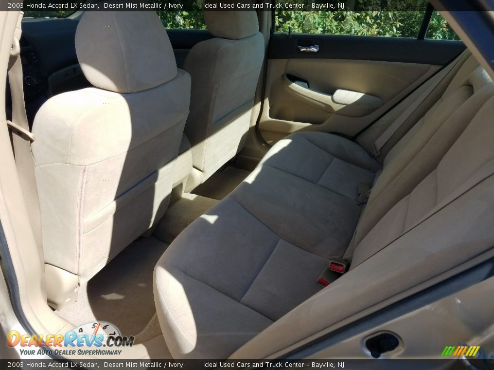 2003 Honda Accord LX Sedan Desert Mist Metallic / Ivory Photo #14