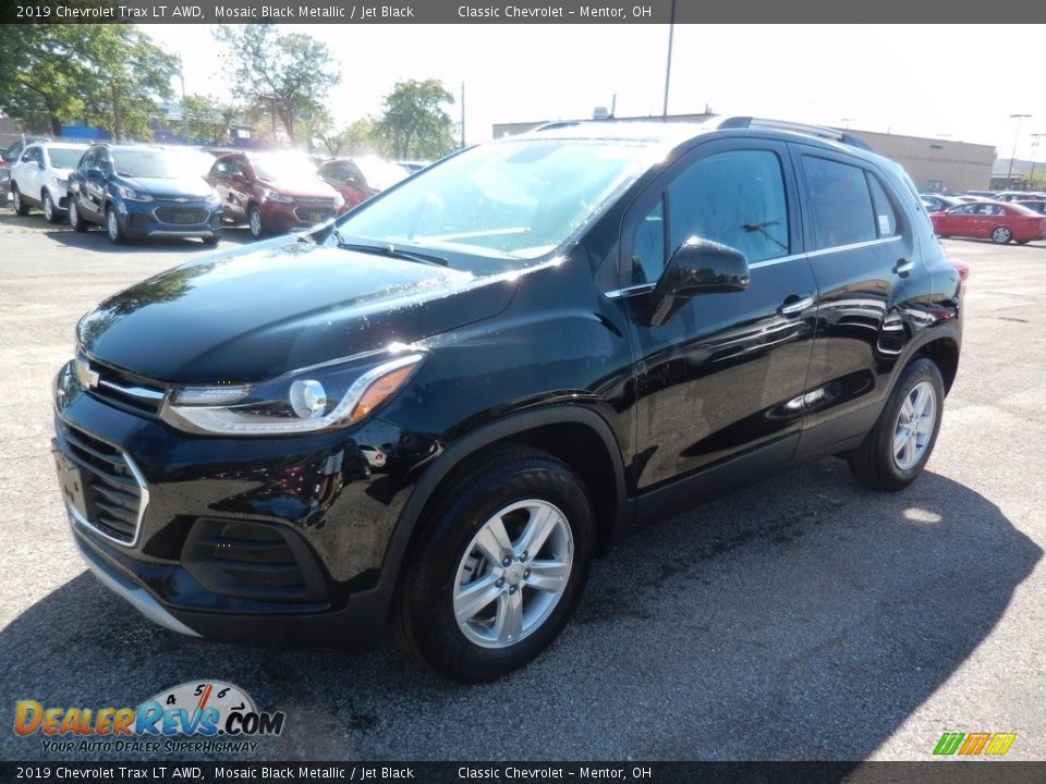 2019 Chevrolet Trax LT AWD Mosaic Black Metallic / Jet Black Photo #1