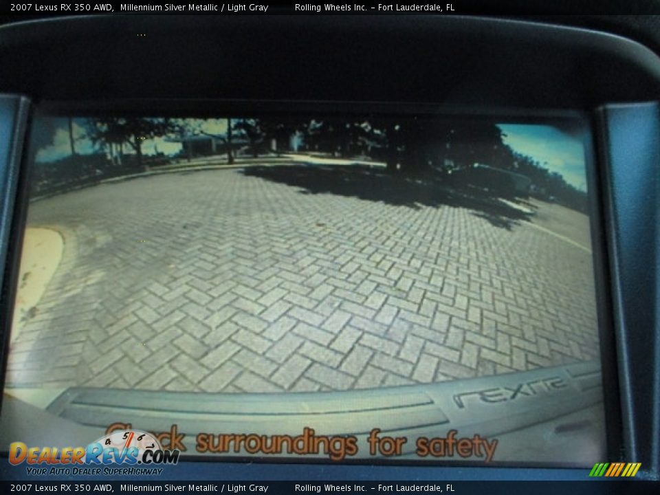 2007 Lexus RX 350 AWD Millennium Silver Metallic / Light Gray Photo #8