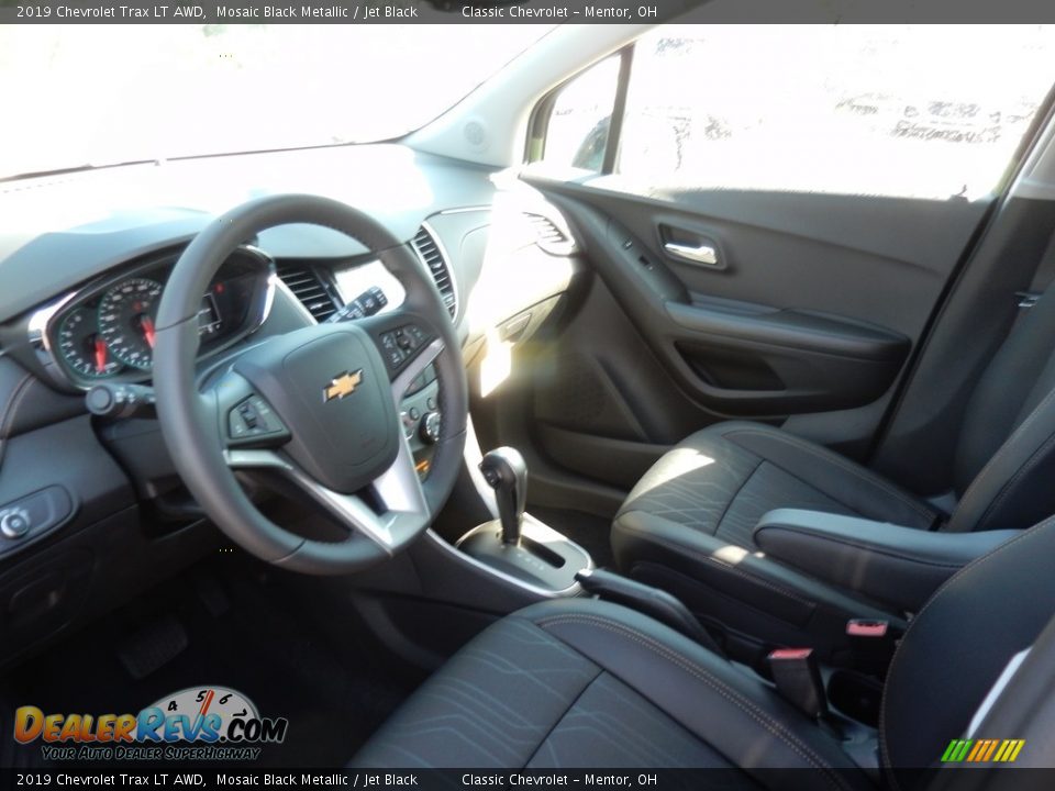 2019 Chevrolet Trax LT AWD Mosaic Black Metallic / Jet Black Photo #6