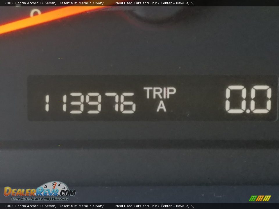 2003 Honda Accord LX Sedan Desert Mist Metallic / Ivory Photo #18