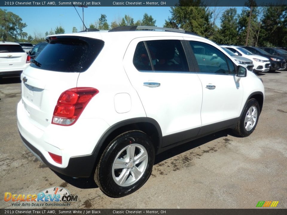 2019 Chevrolet Trax LT AWD Summit White / Jet Black Photo #4