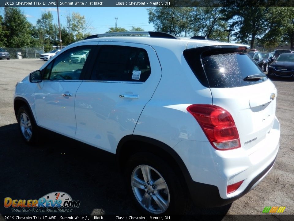 2019 Chevrolet Trax LT AWD Summit White / Jet Black Photo #5
