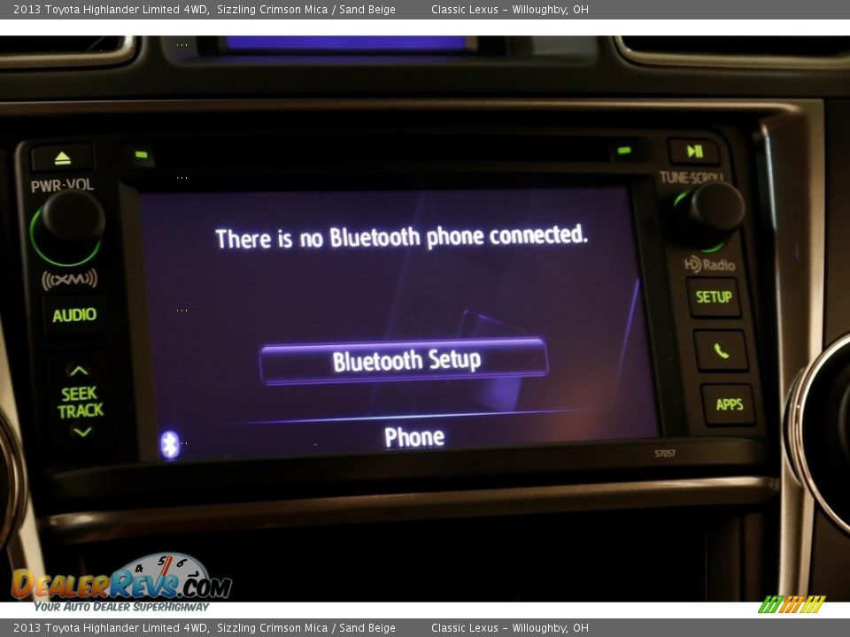 2013 Toyota Highlander Limited 4WD Sizzling Crimson Mica / Sand Beige Photo #16