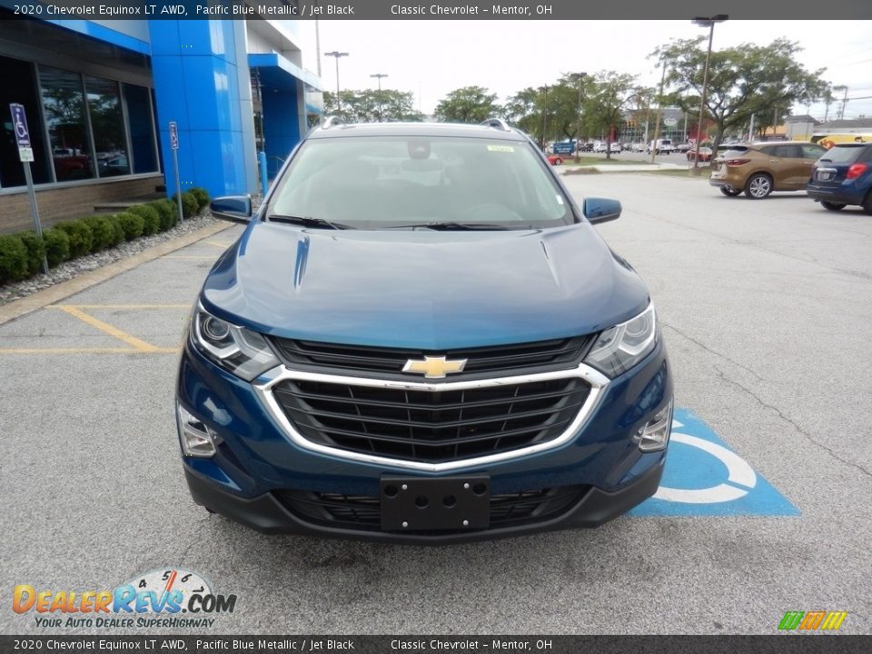 2020 Chevrolet Equinox LT AWD Pacific Blue Metallic / Jet Black Photo #2