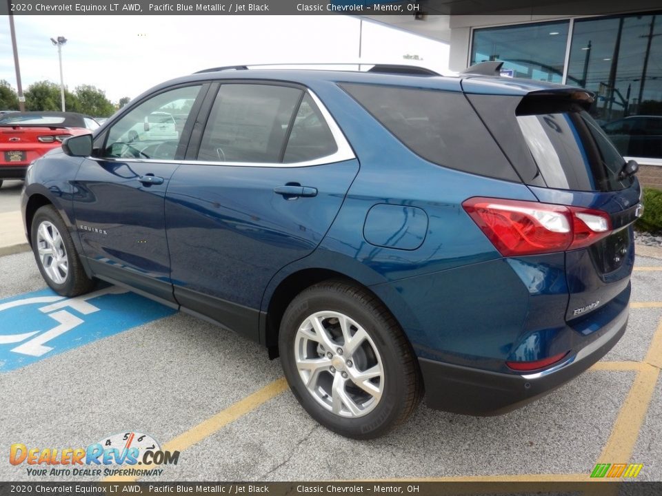 2020 Chevrolet Equinox LT AWD Pacific Blue Metallic / Jet Black Photo #5