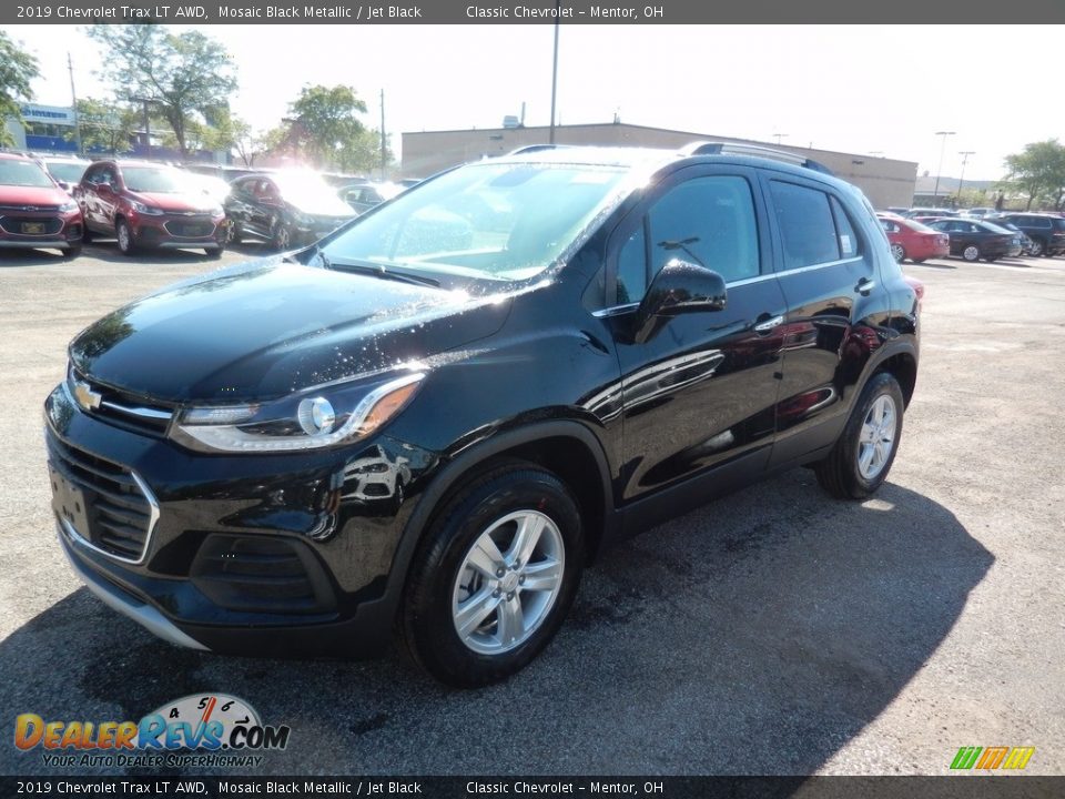 2019 Chevrolet Trax LT AWD Mosaic Black Metallic / Jet Black Photo #1