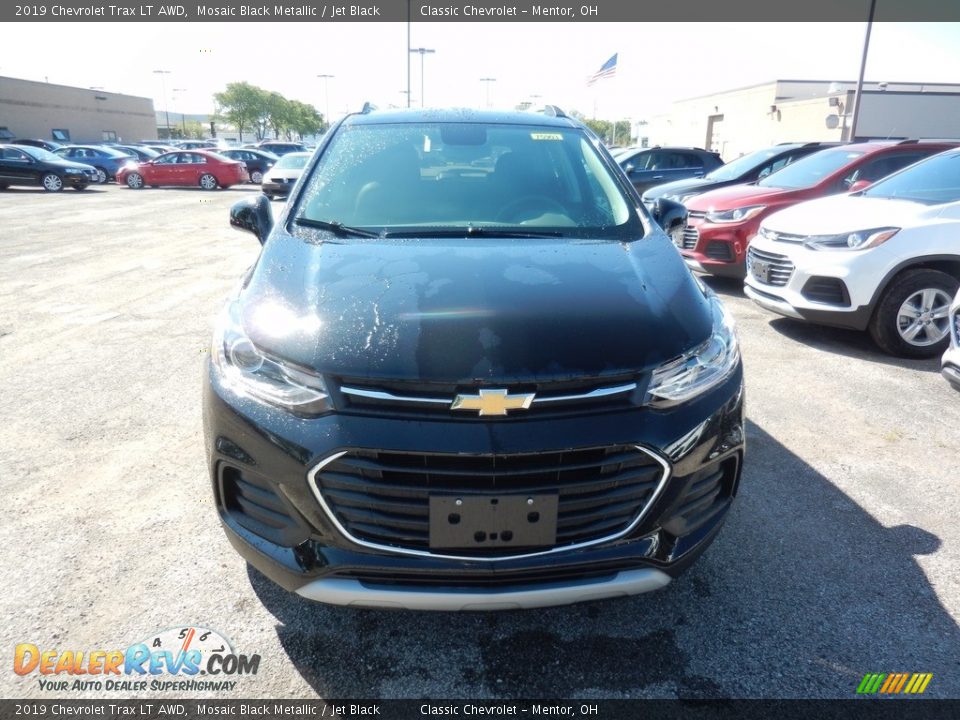 2019 Chevrolet Trax LT AWD Mosaic Black Metallic / Jet Black Photo #2