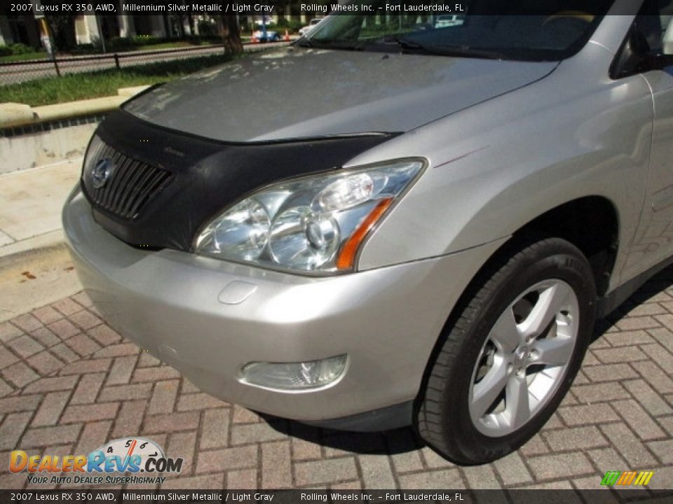 2007 Lexus RX 350 AWD Millennium Silver Metallic / Light Gray Photo #21