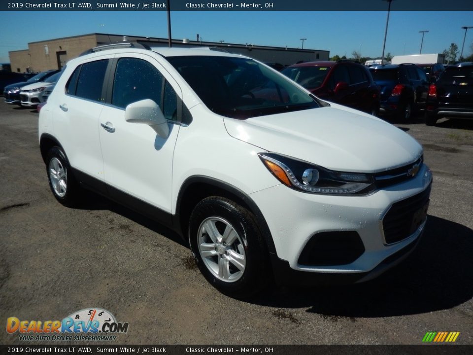 2019 Chevrolet Trax LT AWD Summit White / Jet Black Photo #3
